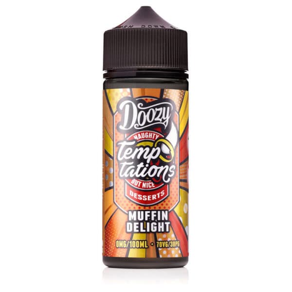 Muffin Delight Shortfill E-Liquid by Doozy Temptations 100ml