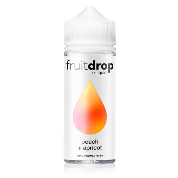 Peach Apricot Shortfill E-Liquid by Fruit Drop 100ml