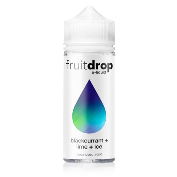 Blackcurrant Lime Ice Shortfill E-Liquid by Fruit Drop 100ml
