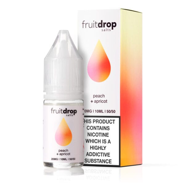 Peach Apricot Nic Salt E-Liquid by Fruit Drop