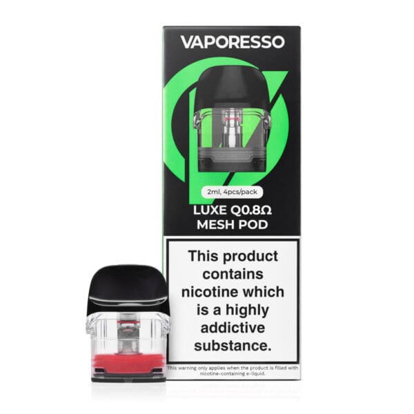Vaporesso Luxe QS Replacement Pods (4 Pack) Vaporesso Luxe QS Replacement Pods (4 Pack)