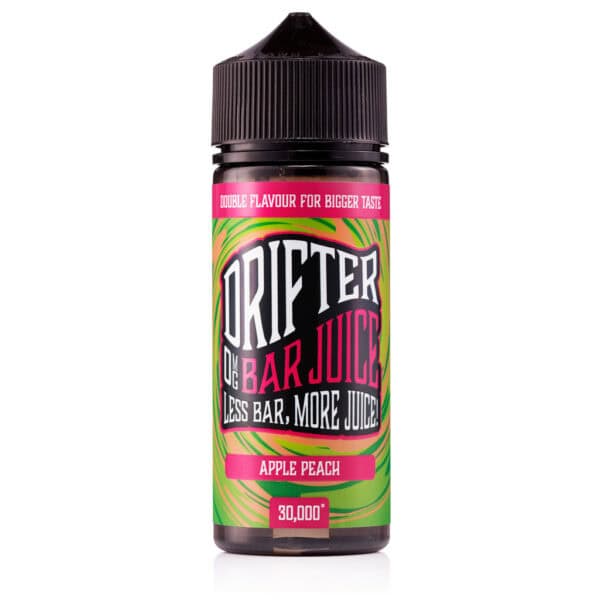 Apple Peach Shortfill E-Liquid by Drifter Bar Juice 100ml