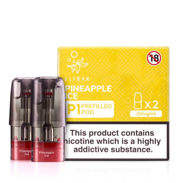 Pineapple Ice Prefilled Pods by Elf Bar Mate P1