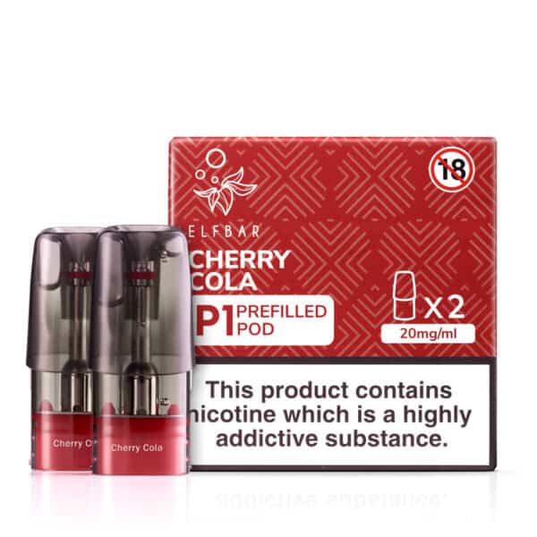 Cherry Cola Prefilled Pods by Elf Bar Mate P1