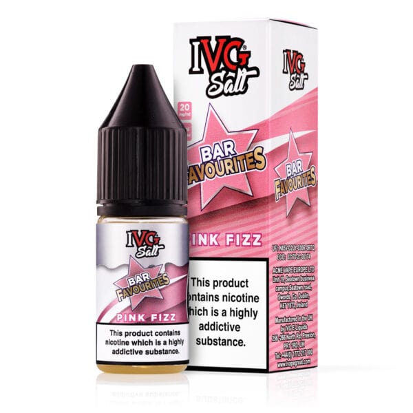 Pink Fizz Nic Salt E-Liquid by IVG Bar Favourites