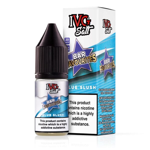 Blue Slush Nic Salt E-Liquid by IVG Bar Favourites