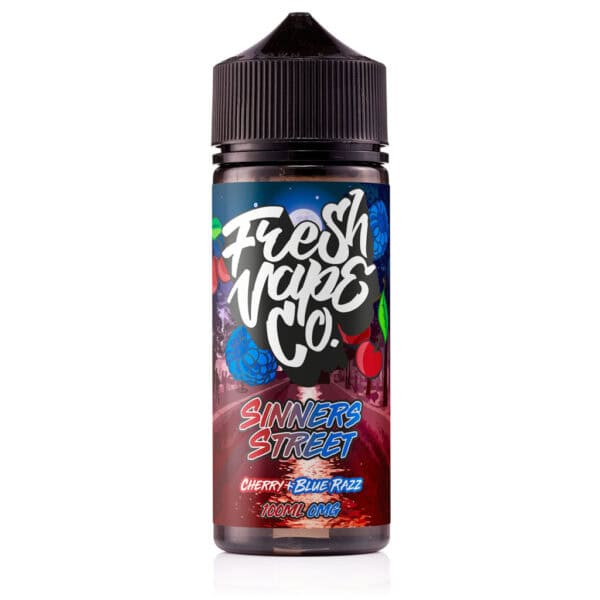 Sinners Street Shortfill E-Liquid by Fresh Vape Co 100ml