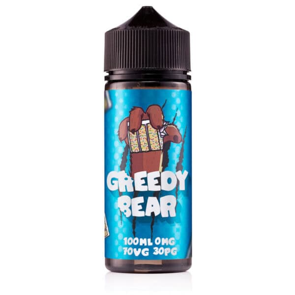 Birthday Cake Shortfill E-Liquid by Greedy Bear 100ml