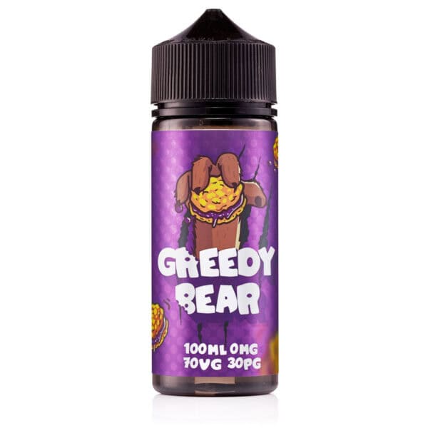 Bloated Blueberry Shortfill E-Liquid by Greedy Bear 100ml