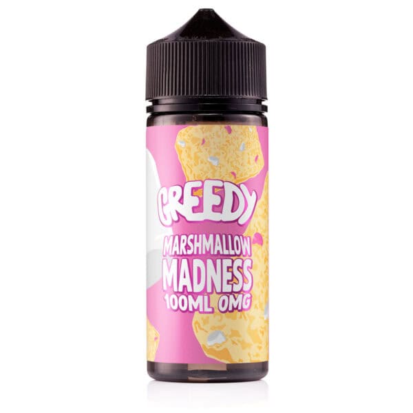 Marshmallow Madness Shortfill E-Liquid by Greedy Bear 100ml