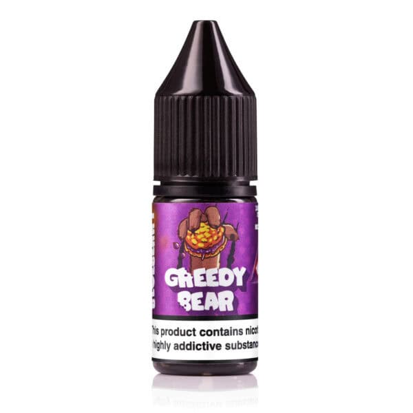 Bloated Blueberry Nic Salt E-Liquid by Greedy Bear