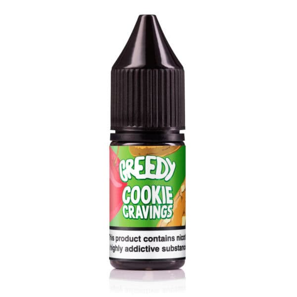 Cookie Cravings Nic Salt E-Liquid by Greedy Bear