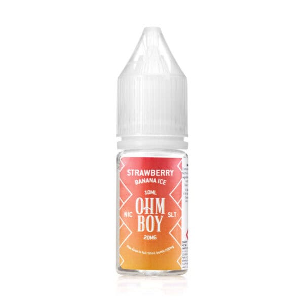 Strawberry Banana Ice Nic Salt E-Liquid by Ohm Boy SLT