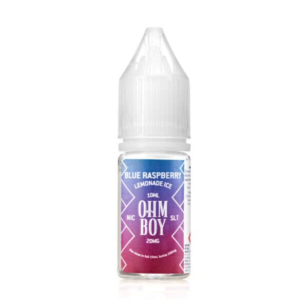 Blue Raspberry Lemonade Ice Nic Salt E-Liquid by Ohm Boy SLT