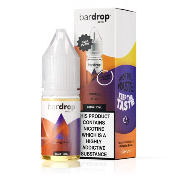 Energy Ice Nic Salt E-Liquid by Bar Drop