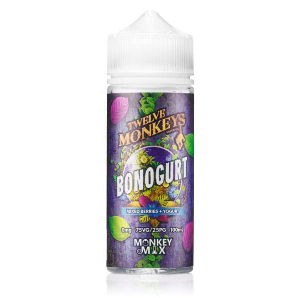 Bonogurt Shortfill E-Liquid by Twelve Monkeys 100ml