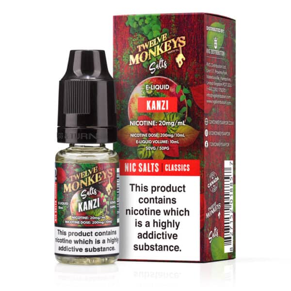 Kanzi Nic Salt E-Liquid by Twelve Monkeys Salts
