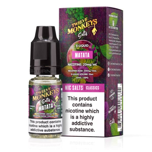 Matata Nic Salt E-Liquid by Twelve Monkeys Salts