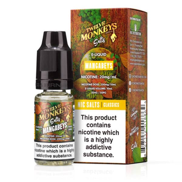 Mangabeys Nic Salt E-Liquid by Twelve Monkeys Salts
