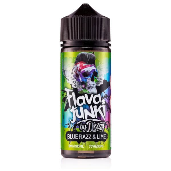 Blue Razz & Lime Shortfill E-Liquid by Flava Junki 100ml