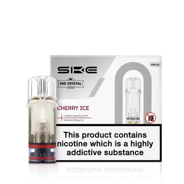 Cherry Ice Prefilled Pods by SKE Crystal Plus