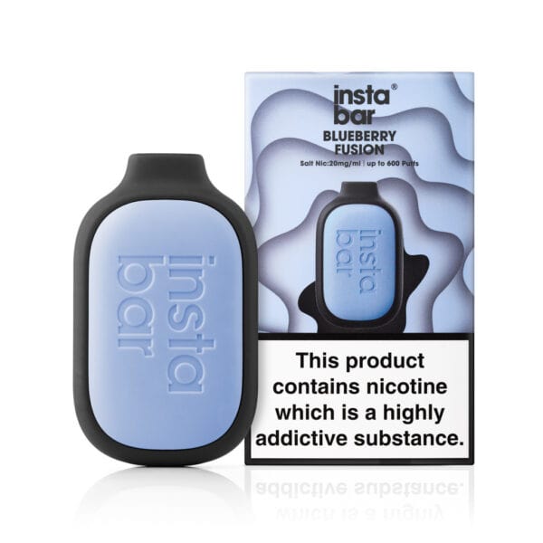 Blueberry Fusion Disposable Vape by Insta Bar Air 600