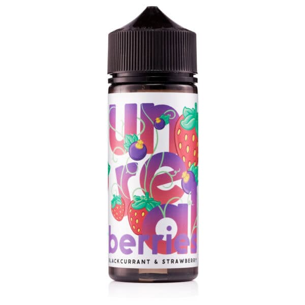 Blackcurrant & Strawberry Shortfill E-Liquid by Unreal Berries 100ml