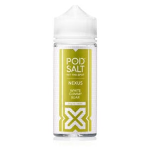 White Gummy Bear Shortfill E-Liquid by Nexus Pod Salt 100ml