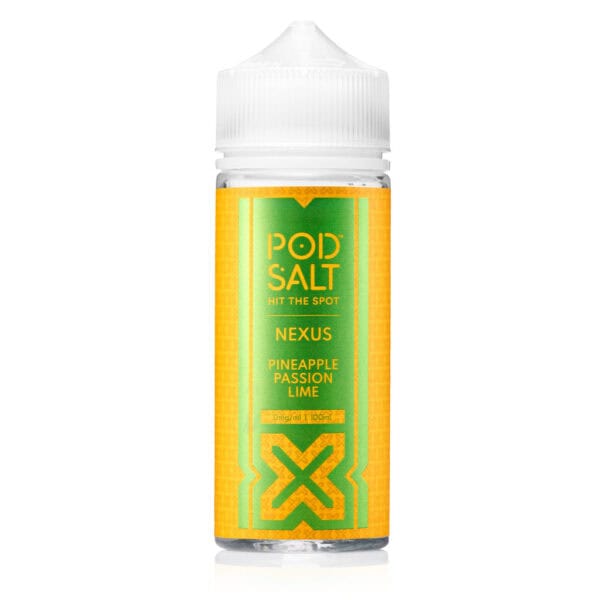Pineapple Passion Lime Shortfill E-Liquid by Nexus Pod Salt 100ml