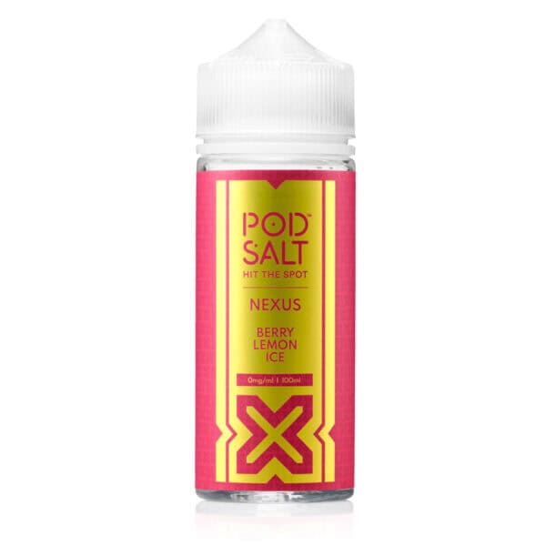 Berry Lemon Ice Shortfill E-Liquid by Nexus Pod Salt 100ml