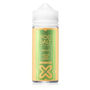 Lemon Lime Sorbet Shortfill E-Liquid by Nexus Pod Salt 100ml