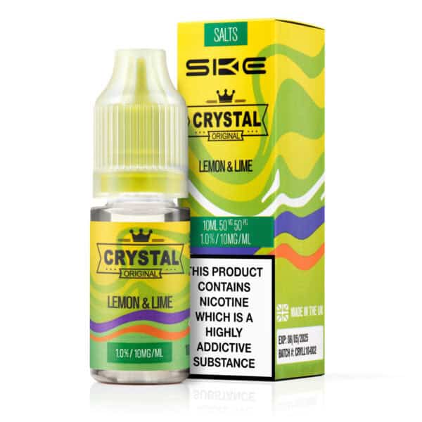Lemon & Lime Nic Salt E-Liquid by SKE Crystal