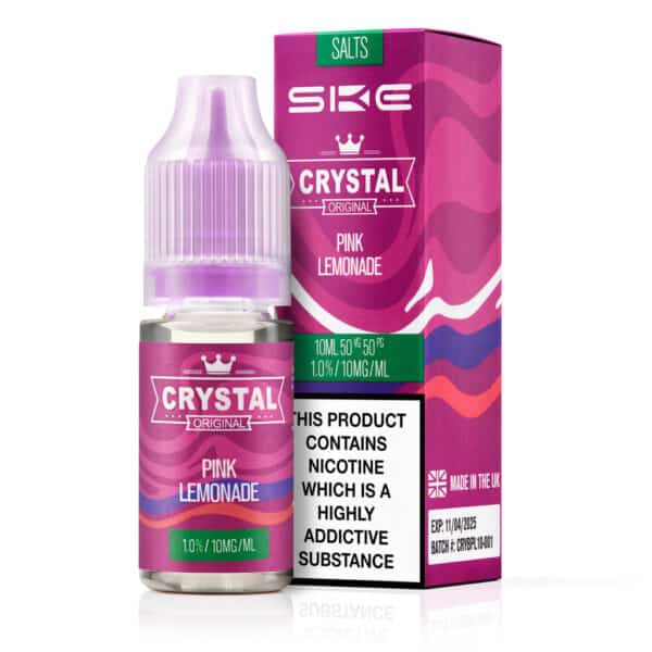 Pink Lemonade Nic Salt E-Liquid by SKE Crystal