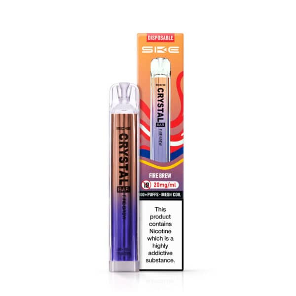 Fire Brew Disposable Vape by SKE Crystal Bar