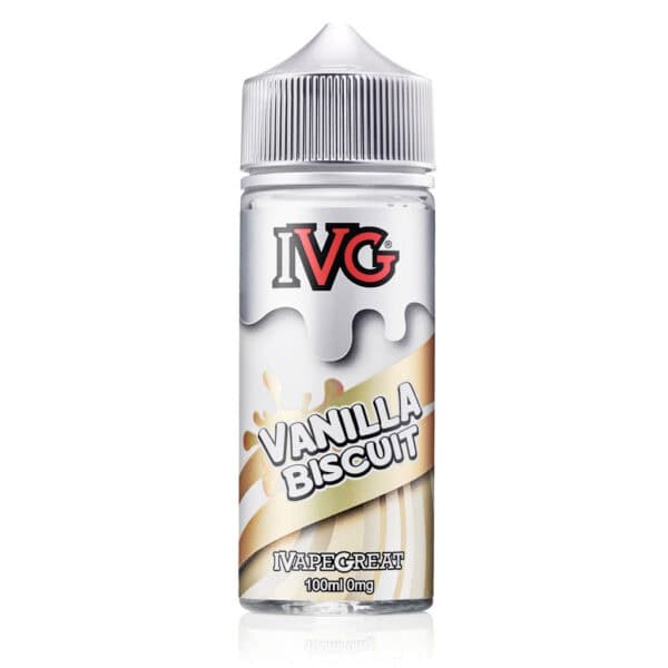 Vanilla Biscuit Shortfill E-Liquid by IVG 100ml