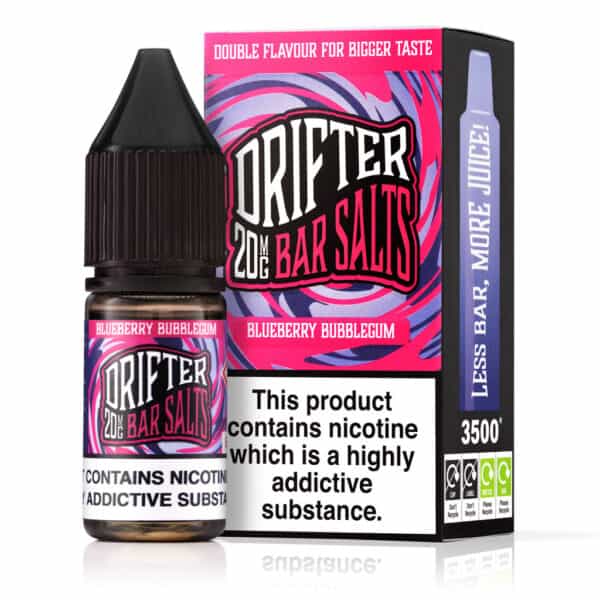 Blueberry Bubblegum Nic Salt E-Liquid by Drifter Bar Salts