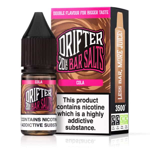 Cola Nic Salt E-Liquid by Drifter Bar Salts
