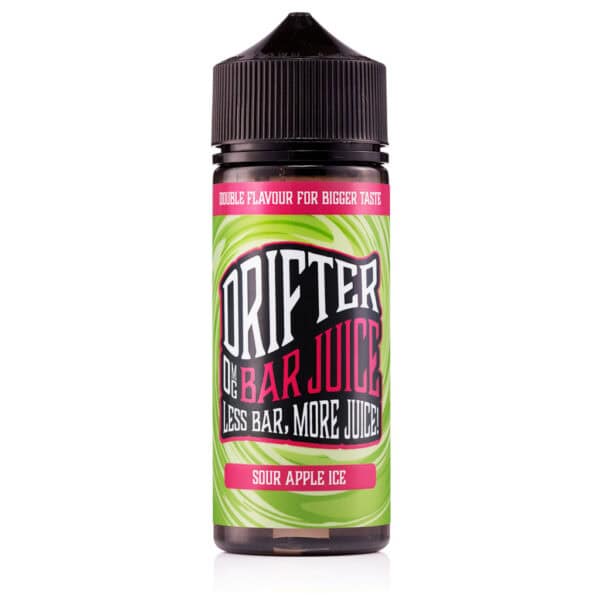 Sour Apple Ice Shortfill E-Liquid by Drifter Bar Juice 100ml