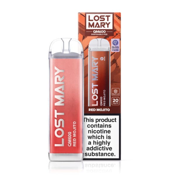 Red Mojito Disposable Vape by Lost Mary QM600