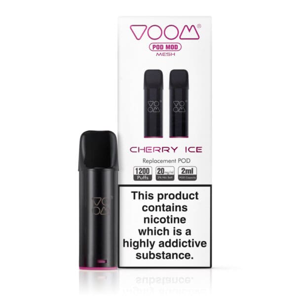 Cherry Ice Prefilled Pods by Voom Pod Mod