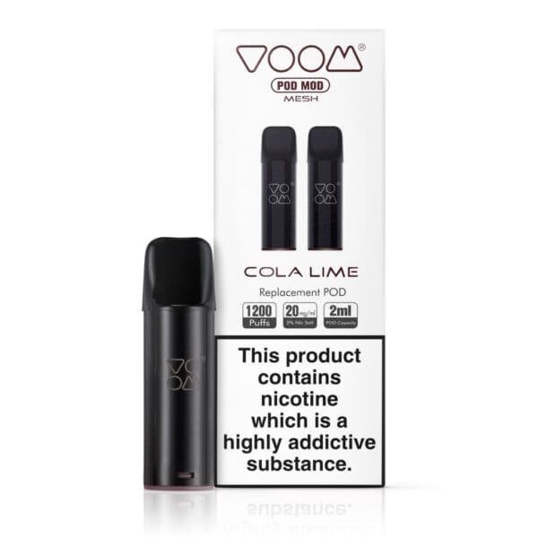 Cola Lime Prefilled Pods by Voom Pod Mod