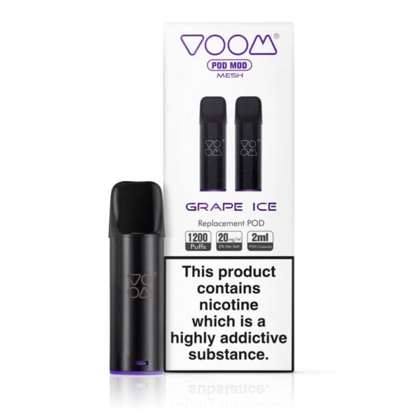 Grape Ice Prefilled Pods by Voom Pod Mod