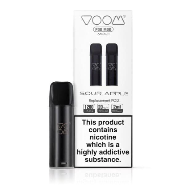 Sour Apple Prefilled Pods by Voom Pod Mod