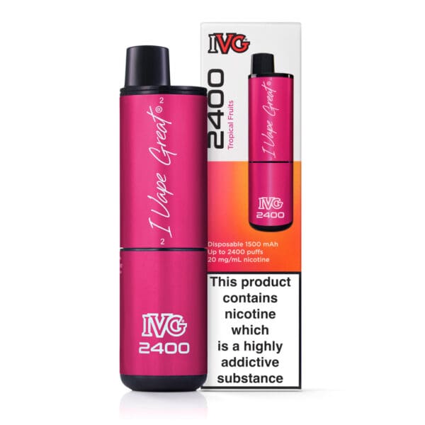 Tropical Fruits Disposable Vape by IVG 2400