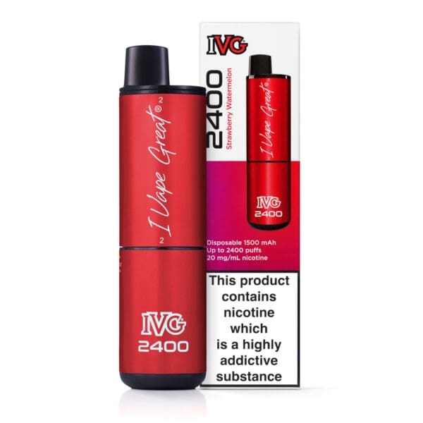 Strawberry Watermelon Disposable Vape by IVG 2400