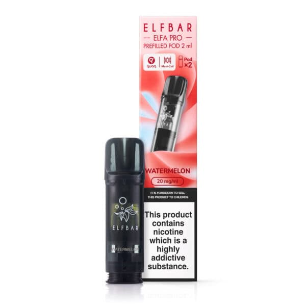Watermelon Prefilled Pods by Elf Bar Elfa Pro