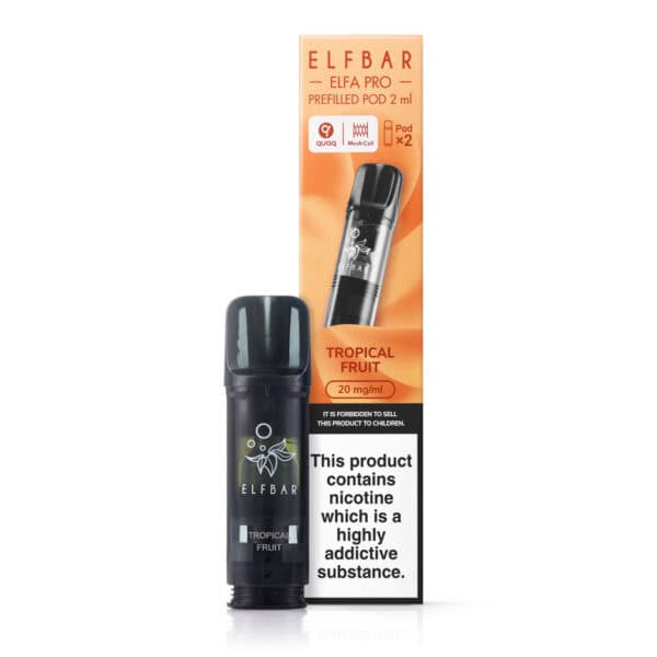 Tropical Fruit Prefilled Pods by Elf Bar Elfa Pro