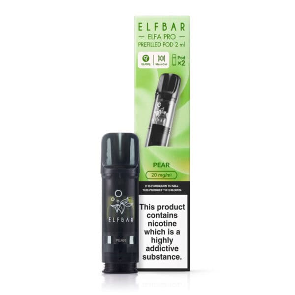 Pear Prefilled Pods by Elf Bar Elfa Pro