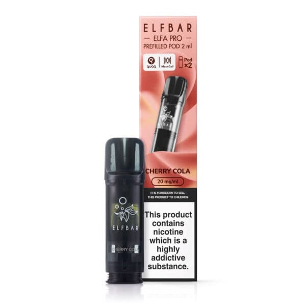 Cherry Cola Prefilled Pods by Elf Bar Elfa Pro