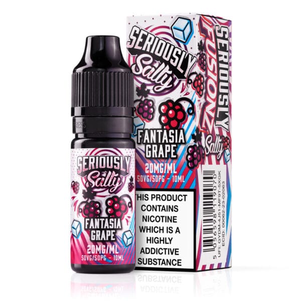Fantasia Grape Nic Salt E-Liquid by Seriously Salty Fusionz